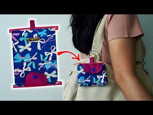 How to Sew a Snap Wallet Keychain – Beginner-Friendly, Cute & Practical!