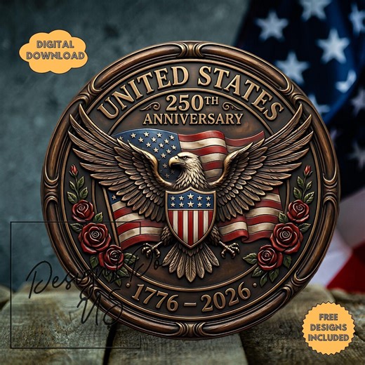 USA 250th Anniversary PNG, 1776-2026, America 250 Emblem, Semiquincentennial, 4th of July Wreath, Patriotic - Etsy