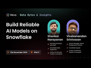 Building Reliable AI models on Snowflake
