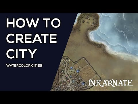 How to Create City | Inkarnate Stream
