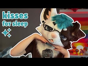 [Furry ASMR] Gentle smooches and rain to fall asleep to 💤