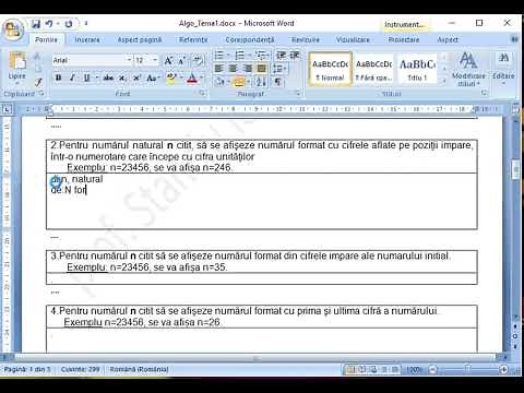 Algoritmi, clasa a IX-a