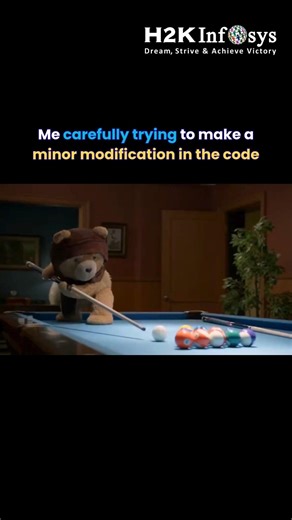 When You Change One Line of Code Carefully…