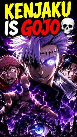 KENJAKU IN GOJO’S BODY = THE END OF JUJUTSU KAISEN ⚡#gojo