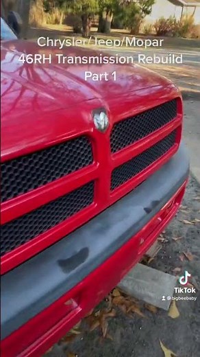 Chrysler/ Jeep / Mopar 46RH 46RE 727 A518 Transmission Rebuild Part 1 #bigbeebaby #mechanic #repair