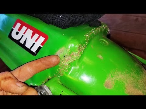 BEST Way To Fix A Broken Dirt Bike Fender!