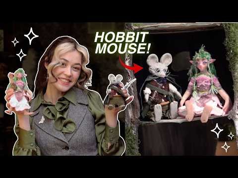 I Made a Hobbit Mouse and a Fairy! (they're just little guys 🐭🧚)