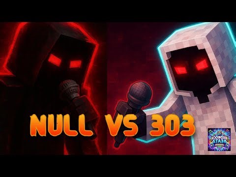 Null vs Entity 303 – Rap Battle! #minecraft #bedrockbeatz