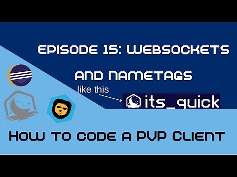 How to code a Minecraft PVP Client | Websockets (Part 15)