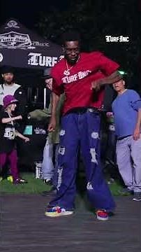 Oakland First Fridays VIBE with TURFinc: CamTheDancer at TURFinc Booth #turfinc#shorts#showcase