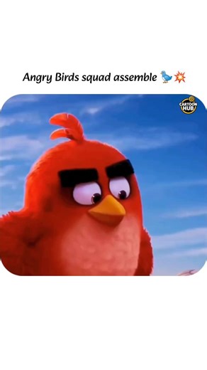 Cartoon Hub | 🐦 Interesting Fact — Red J. Bird (Angry Birds) Red was intentionally written as an emotion-first protagonist, which is rare for animated... | Instagram