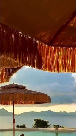 Bayview Resort at night in El Nido Palawan, Philippines