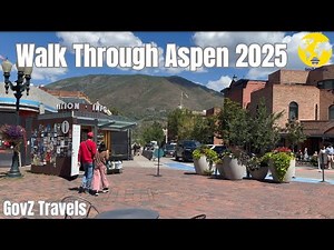 ASPEN COLORADO 4K | Hidden Gems on the Streets of This Mountain Town