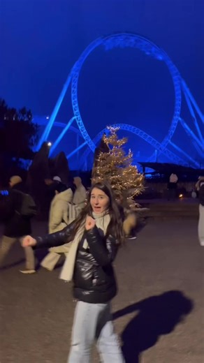 Visit Europa Park: Thrilling Blue Fire Roller Coaster