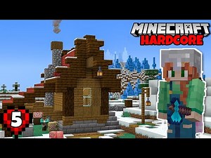 Let's Play Minecraft Hardcore! Trails and Villagers Ep.5