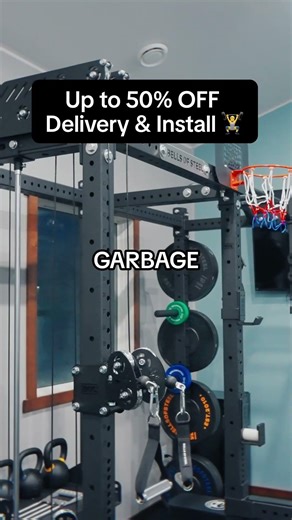 If you want your home gym built for you.. this might be the best time 👀