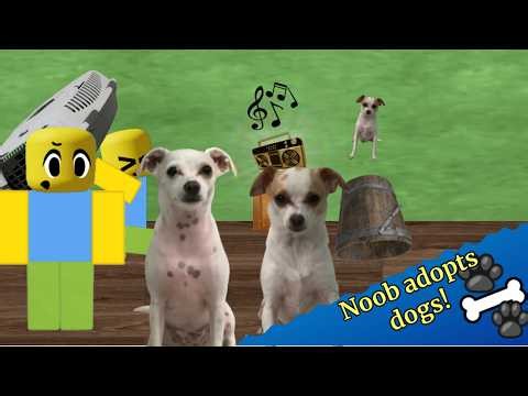 My Movie Roblox | Noob Adopts Dogs | Animation