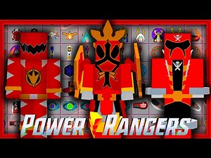ATUALIZOU!! ADDON POWER RANGERS COM MAIS 200 TRAJES PARA MINECRAFT PE | BEDROCK - 1.17+ | 1.18+ !!