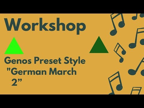 Yamaha Genos Folge 259 German March 2 by Mr Key