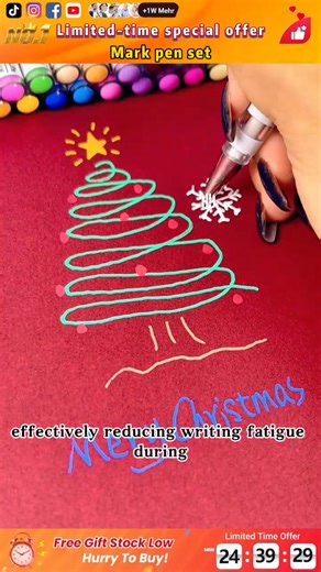 🔥 Multi-Color Gel Pen Set – Create, Color & Let Your Imagination Shine! 🎨 Vibrant Smooth Ink → Bright, rich colors that glide effortlessly on paper 🖍️ Perfect for Drawing & Coloring → Ideal for artists, students & hobby creators 🖐️ Comfortable Grip Design → Easy to hold for long sessions without hand fatigue 📚 Multi-Purpose Use → Great for journaling, doodling, notes, DIY crafts & more 🎁 Fun & Creative Gift Idea → A must-have set for kids, teens, and adults “These gel pens are amazing! Sup