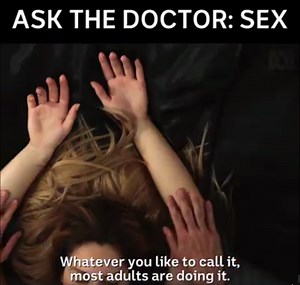 Most adults are doing it, but we still don't often talk about it...until now. 😳 Final episode of #AskTheDoctor tonight 8pm. | ABC iview