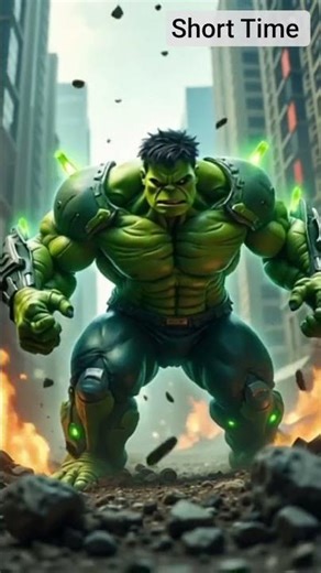 Chibi Hulk: The Cybernetic Upgrade #subscribers #please #youtubeshorts