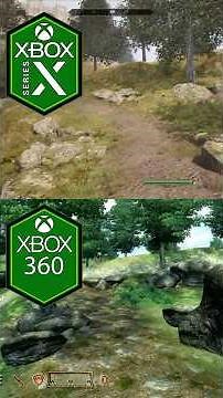 ELDER SCROLLS 4 Oblivion Remastered Xbox Series X vs Xbox 360