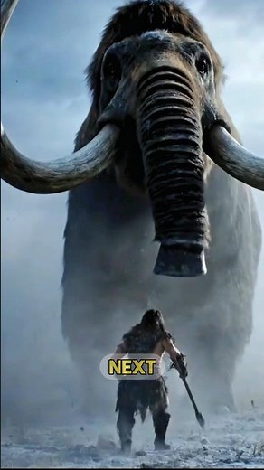 The Giant Elephants of the Ice Age 🦣😨 #animals #wildlife #short