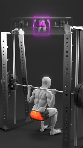 🔥 Smith Machine Squat Hack - Quads or Glutes? You Decide! | DEMIC