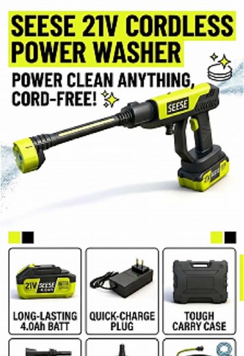 Pressure Washer That Made Car Washing Easy and Fast