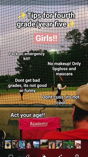 tips for fourth grade girls🩷🩷🩷