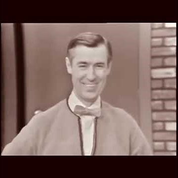 Mr. rogers flips the kids off omg so funny