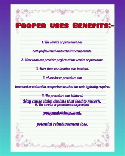 Modifier Definition - Medical Coding