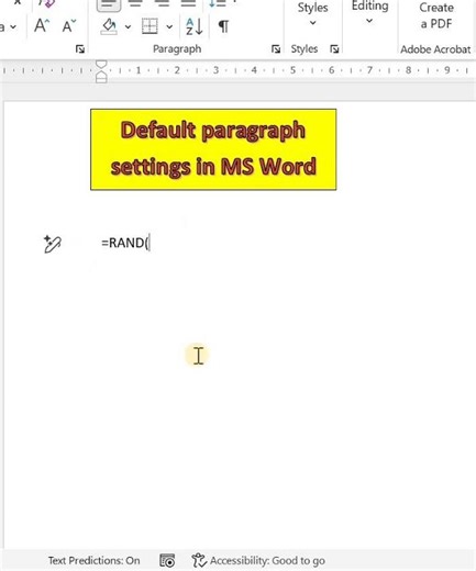 Default Paragraph Typing in MS Word BROSY ACADEMY #msword #microsoft #computer ‪@brosyacademy4381‬