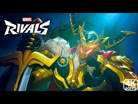 MARVEL RIVALS Ultron (Odinforce Skin) Gameplay Trailer & MVP Animation Showcase