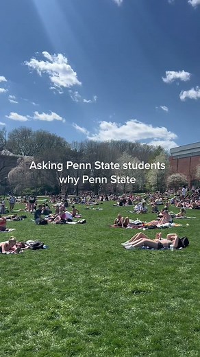 Asking Penn State students why they decided to go Penn State! #pennstate #collegedecisions #weare #studentlife