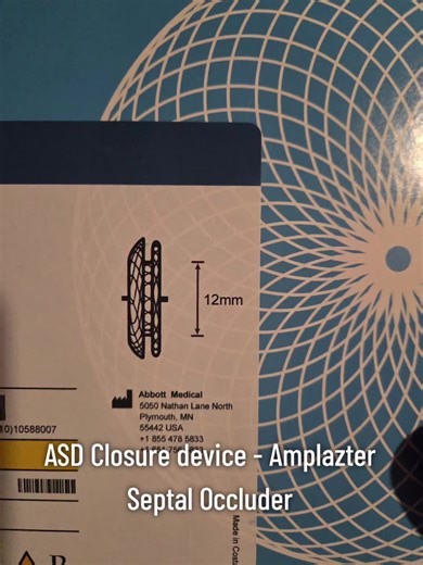 Closure of Atrial Septal Defect with Amplatzer Device