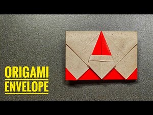 Origami Envelope | Christmas Origami