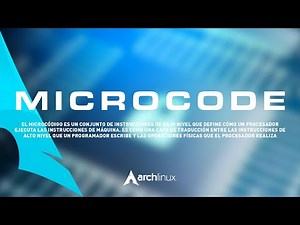 Microcode En Arch Linux Y Por Que Es Importante