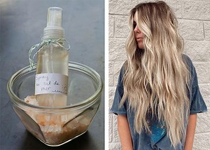 Comment faire votre propre spray au sel de mer pour des beach waves parfaites