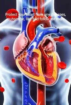 3D Animated Blood Flow Through the Human Heart ❤️🫀 | #Anatomy #MedEd #Cardiology #3DAnimation