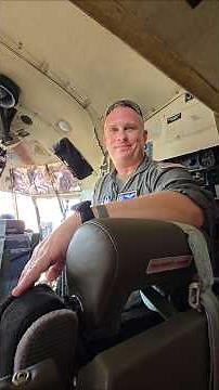 C-130 Hercules Cockpit | Navigator Fred Webber at the Akron Ohio Air Show. #c130 #c130hercules