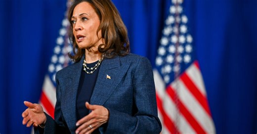Kamala Harris gets slammed on X after messing up the Pledge of Allegiance