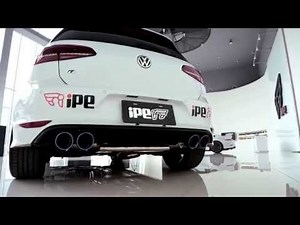 【innotech】 VW ゴルフ 7R × iPE可変バルブ マフラー 【イノテック】
