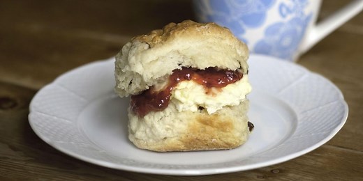 This is how people pronounce the word 'scone', mapped