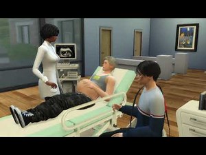 Sims 4 Mpreg Ultrasound animation test