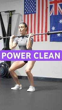 Power clean technique! #crossfit #workouttutorial #powerclean