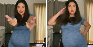 WATCH: Joyce Pring flexes 37-week baby bump while dancing to Dua Lipa's 'Levitating'
