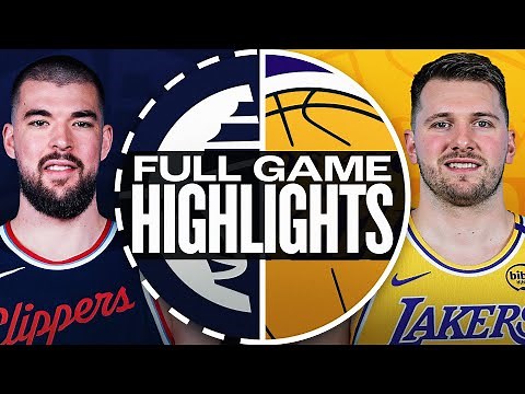 CLIPPERS at LAKERS | FULL GAME HIGHLIGHTS | February 28, 2025