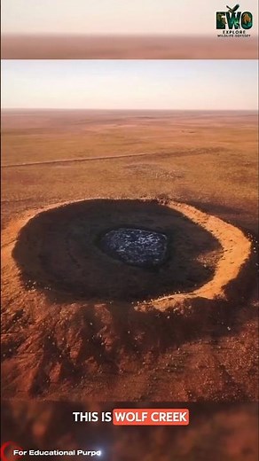 The Second-Largest Meteor Crater on Earth is in Australia. ##documentary#usashorts#fyp